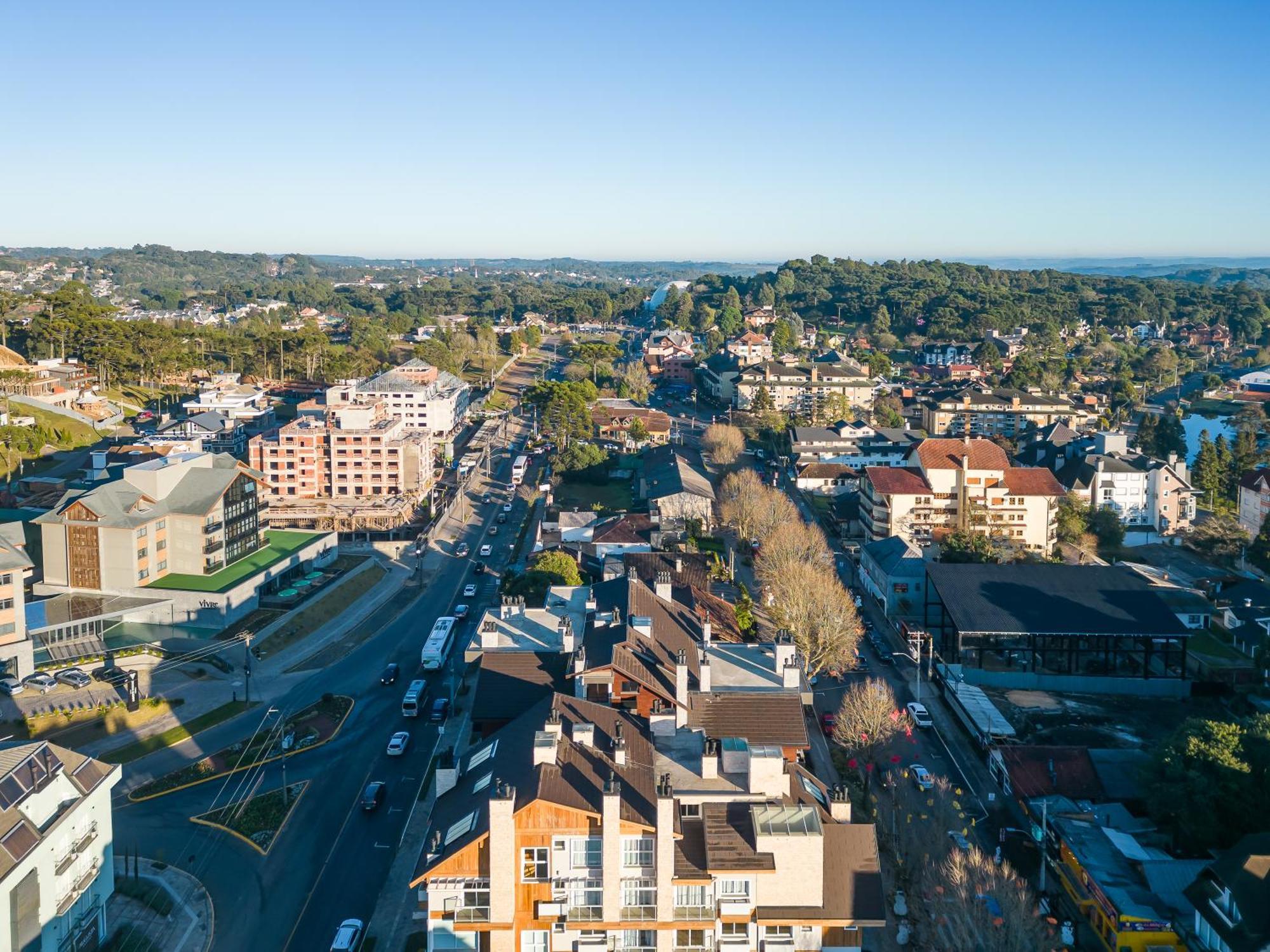 Apto Luxuoso Recem Inaugurado Centro De Canela A 800 M Da Catedral De Pedra Extérieur photo
